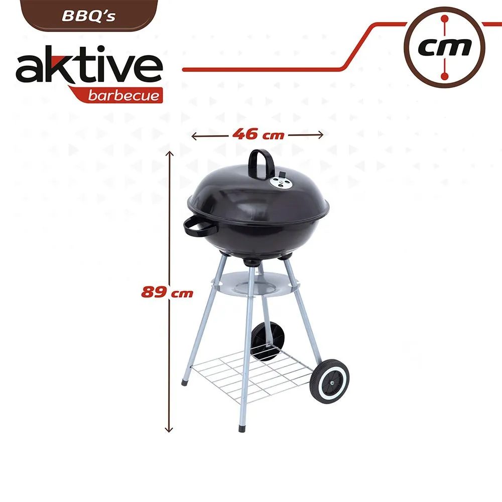 Aktive 46 Cm Grill unisex, Black, One Size Aktive 46 Cm Grill unisex, Black, One Size
