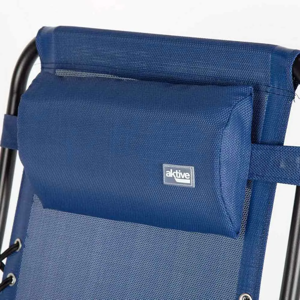 Aktive 61143 Hopfällbar Stol 0 Gravitation Multiposition unisex, Blue, One Size Aktive 61143 Hopfällbar Stol 0 Gravitation Multiposition unisex, Blue, One Size
