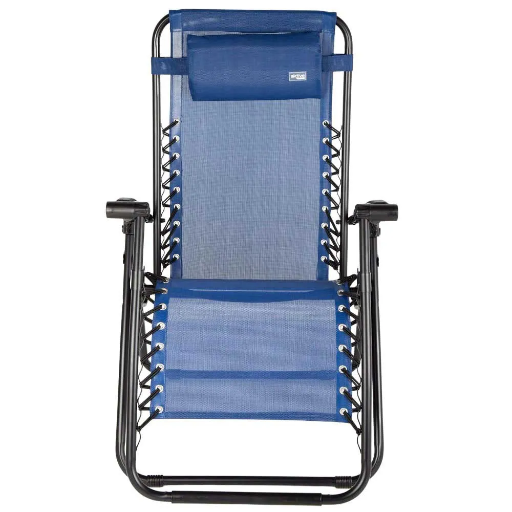 Aktive 61143 Hopfällbar Stol 0 Gravitation Multiposition unisex, Blue, One Size Aktive 61143 Hopfällbar Stol 0 Gravitation Multiposition unisex, Blue, One Size