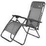 Aktive 61144 Hopfällbar Stol 0 Gravitation Multiposition unisex, Grey, One Size
