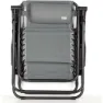 Aktive 61144 Hopfällbar Stol 0 Gravitation Multiposition unisex, Grey, One Size