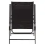 Aktive 61146 Slim 4 Units Fällbar Utomhusstol, Black, One Size