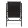 Aktive 61147 Slim 2 Units Fällbar Utomhusstol, Black, One Size