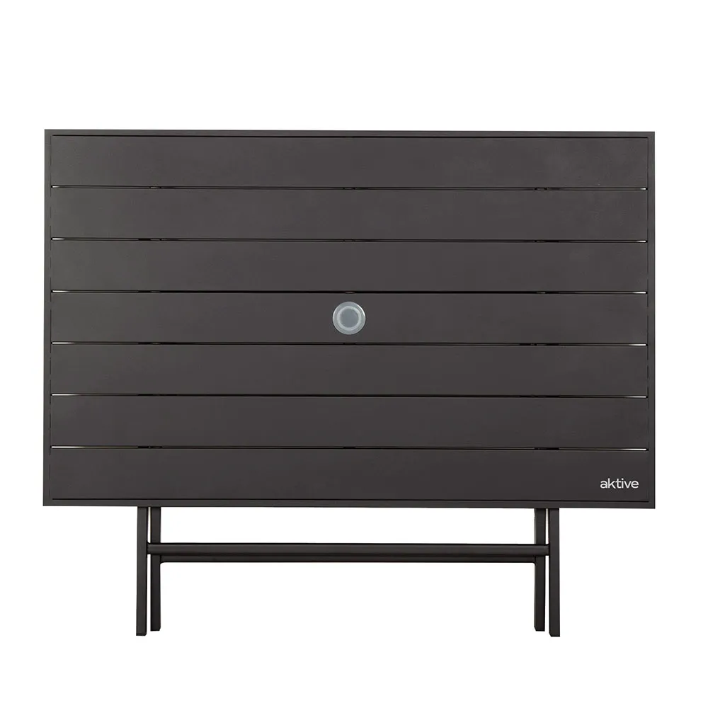 Aktive 61148 Fällbart Campingbord unisex, Multicolour, 121 x 75 x 69cm