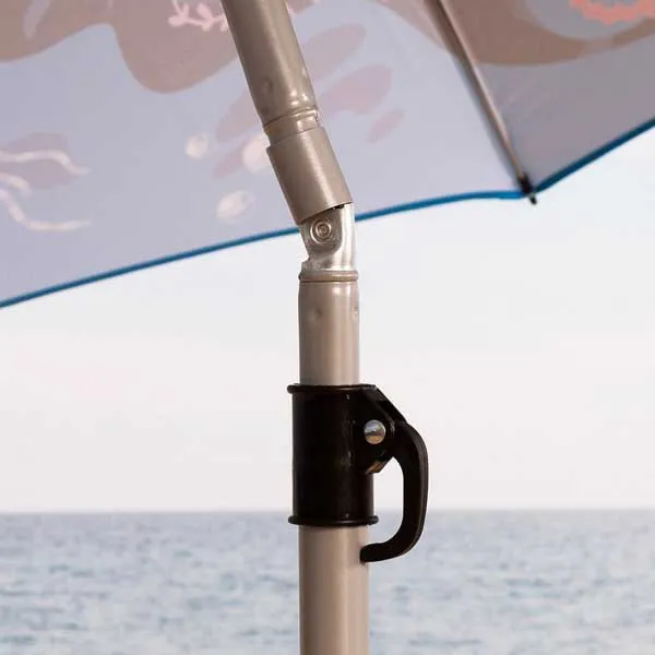 Aktive 62327 Uv40 Ø Tiltbar Strandparasoll 200 Cm unisex, Navy, One Size Aktive 62327 Uv40 Ø Tiltbar Strandparasoll 200 Cm unisex, Navy, One Size