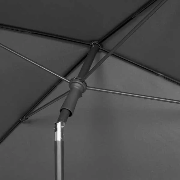 Aktive 62350 Uv30 Rektangulärt Tiltbart Balkongparasoll 200x125 Cm Refurbished, Anthracite, One Size Aktive 62350 Uv30 Rektangulärt Tiltbart Balkongparasoll 200x125 Cm Refurbished, Anthracite, One Size