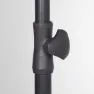 Aktive 62350 Uv30 Rektangulärt Tiltbart Balkongparasoll 200x125 Cm Refurbished, Anthracite, One Size