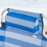Aktive 62666 Flerpositions Hopfällbar Fåtölj unisex, Blue / white, One Size