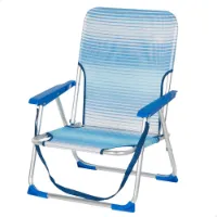 Aktive 62670 Låg Hopfällbar Stol I Aluminium unisex