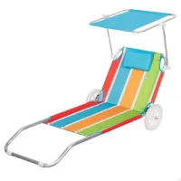 Aktive 62682 Strandvagn Solstol 52x117x62 Cm unisex