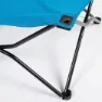 Aktive 63042 178x38x62cm Folding Camping Säng, Blue / black, One Size