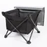 Aktive 63043 34x38x30cm Fällbart Campingbord unisex, Grey / black, 34 x 38 x 30cm