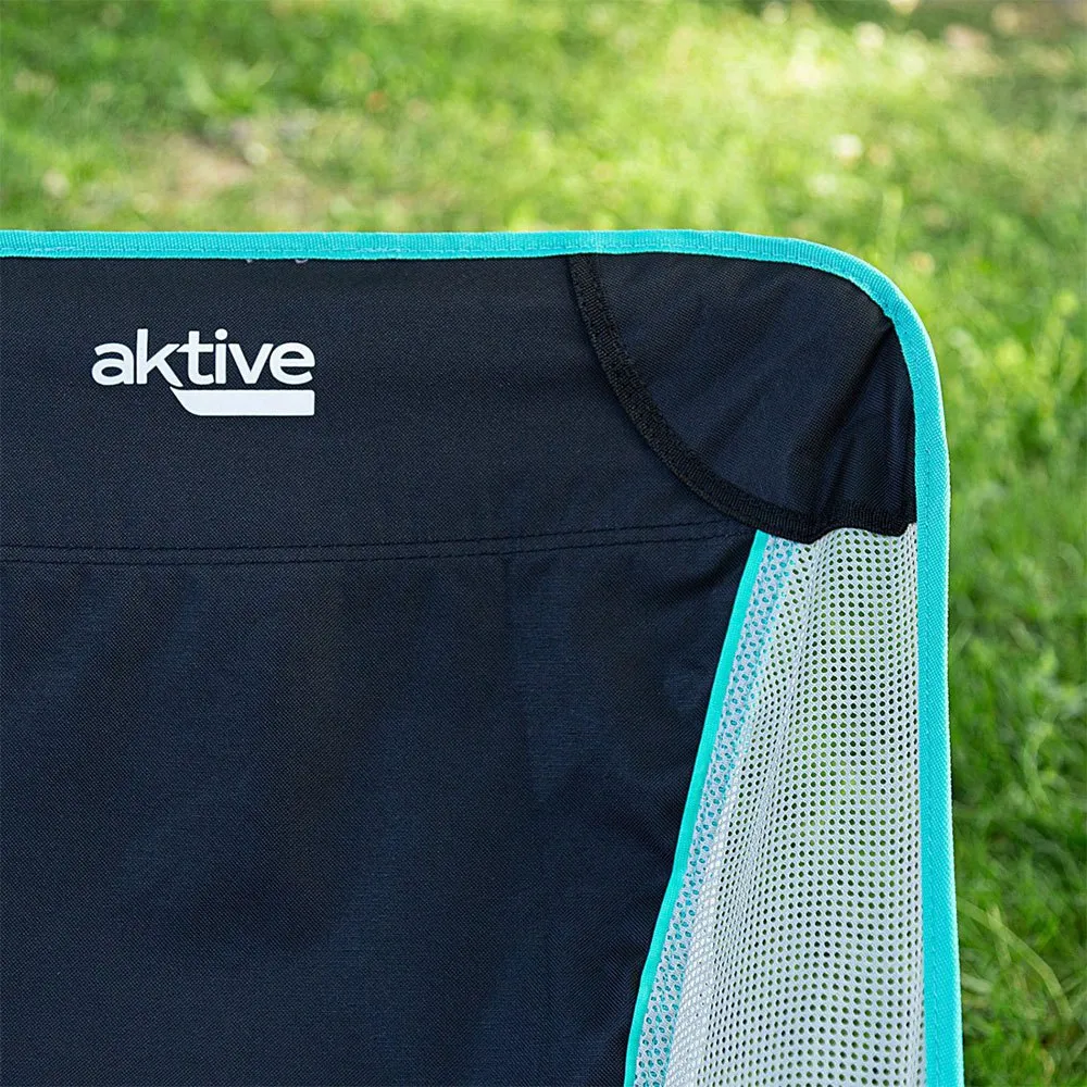 Aktive 63047 Hopfällbar Stol unisex, Black, One Size