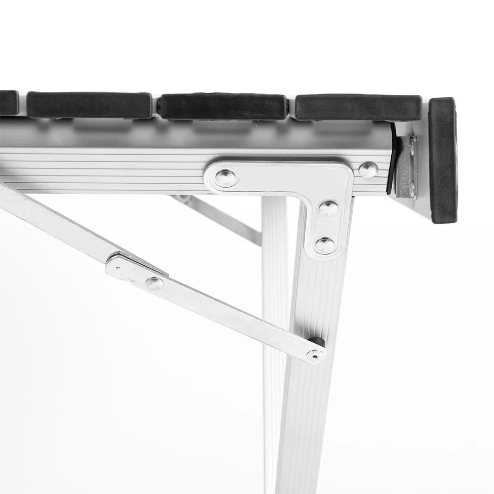Aktive 63050 71x108x72cm Fällbart Campingbord unisex, White, 6305071 x 108 x 72cm