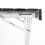 Aktive 63050 71x108x72cm Fällbart Campingbord unisex, White, 6305071 x 108 x 72cm