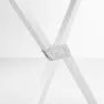 Aktive 63050 71x108x72cm Fällbart Campingbord unisex, White, 6305071 x 108 x 72cm