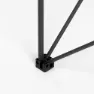 Aktive 63051 52x52x46cm Fällbart Campingbord unisex, Black, 52 x 52 x 46cm