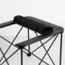 Aktive 63051 52x52x46cm Fällbart Campingbord unisex, Black, 52 x 52 x 46cm