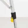 Aktive 63052 Fällbart Campingbord unisex, Alum, 90 x 51 x 45-70cm