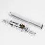 Aktive 63052 Fällbart Campingbord unisex, Alum, 90 x 51 x 45-70cm