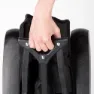 Aktive 63058 Multifunktionell Vadderad Hopfällbar Stol unisex, Black, 56 x 76 x 109cm
