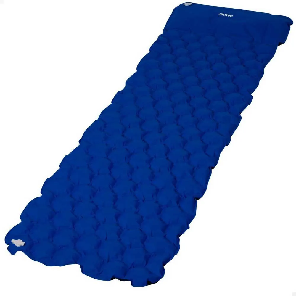 Aktive 63080 Uppblåsbar Madrass, Blue