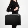 Aktive 63086 Höj-och Sänkbar Hopfällbar Campingbord Refurbished unisex, Black, 60 x 45 x 27/56cm
