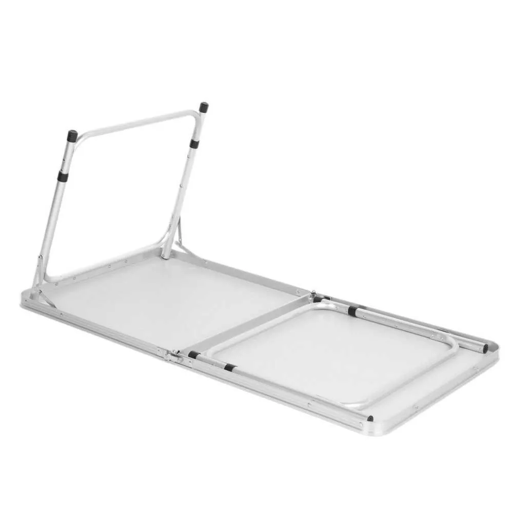 Aktive 63088 Höj- Och Sänkbar Hopfällbar Campingbord unisex, Grey, 120 x 60 x 54/60/70cm Aktive 63088 Höj- Och Sänkbar Hopfällbar Campingbord unisex, Grey, 120 x 60 x 54/60/70cm
