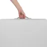 Aktive 63088 Höj- Och Sänkbar Hopfällbar Campingbord unisex, Grey, 120 x 60 x 54/60/70cm