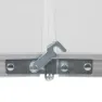 Aktive 63088 Höj- Och Sänkbar Hopfällbar Campingbord unisex, Grey, 120 x 60 x 54/60/70cm