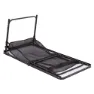 Aktive 63089 Höj- Och Sänkbar Hopfällbar Campingbord unisex, Black, 120 x 60 x 60/70cm
