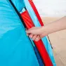 Aktive 63120 Vindskydd Och Strandtält 213x133x120 Cm unisex, Blue / red, 4 places