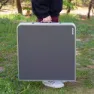Aktive 63161 Fällbart Bord Med Bänkar unisex, Grey, One Size