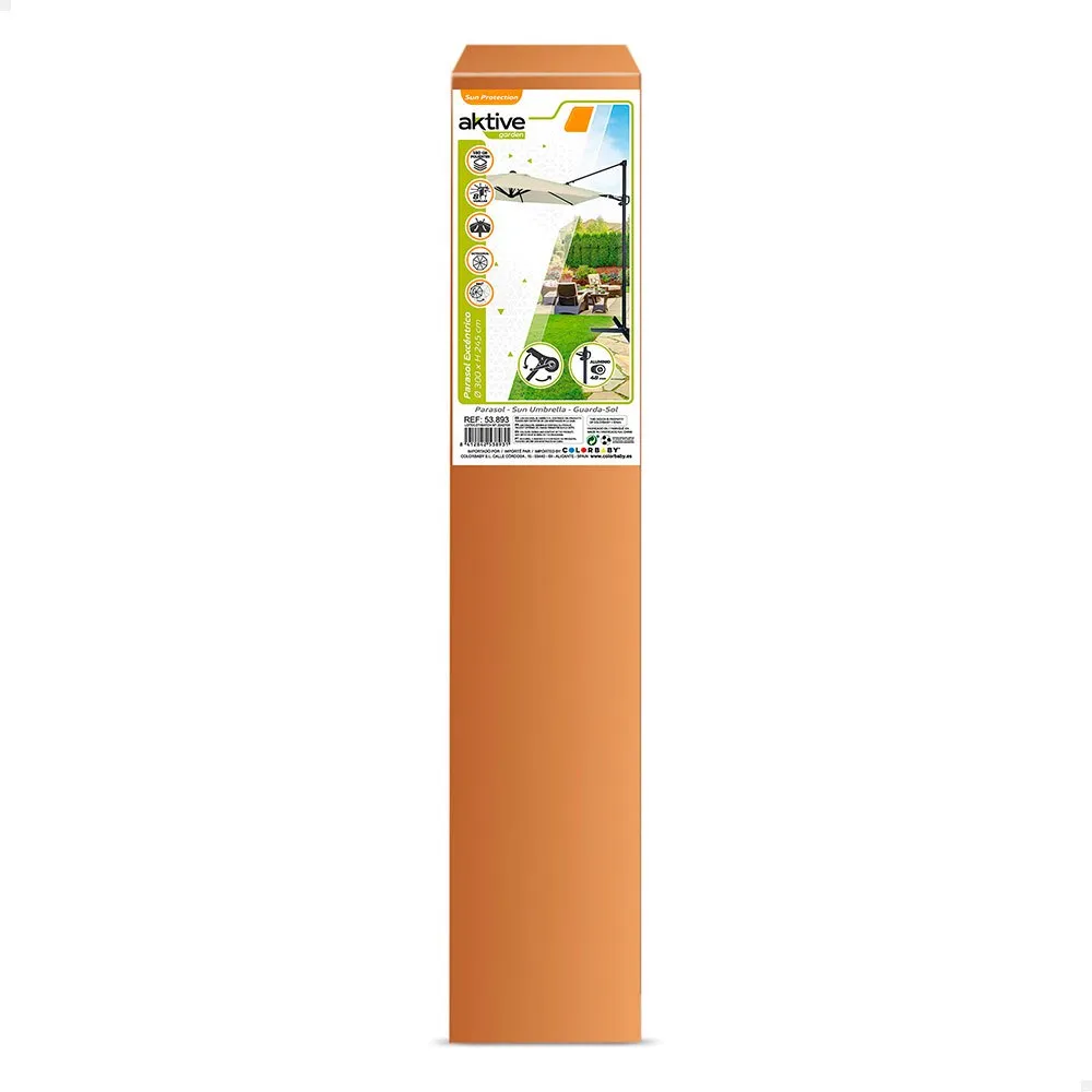 Aktive Aluminium Excentrisk Sexkantig Romersk Trädgårdspåle Höjd 300 Cm 48 Mm 245 Cm unisex, Beige, One Size Aktive Aluminium Excentrisk Sexkantig Romersk Trädgårdspåle Höjd 300 Cm 48 Mm 245 Cm unisex, Beige, One Size