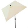 Aktive Aluminium Fyrkantig Parasoll Med Uv-skydd För Hög Stång 270x270 Cm 38 Mm 260 Cm unisex, Beige, One Size