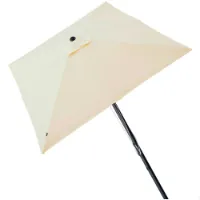 Aktive Aluminium Fyrkantig Stolpe Höjd Uv-skydd Parasoll Dubbelt Trissystem 300x300 Cm 48 Mm 270 Cm unisex
