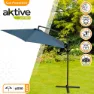 Aktive Aluminium Höjd På Excentrisk Bananträdgårdspåle 48-42 Mm 270 Cm 245 Cm unisex, Grey, One Size