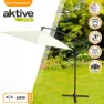 Aktive Aluminium Höjd På Excentrisk Bananträdgårdspåle 48-42 Mm 300 Cm 245 Cm unisex, Beige, One Size