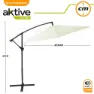 Aktive Aluminium Höjd På Excentrisk Bananträdgårdspåle 48-42 Mm 300 Cm 245 Cm unisex, Beige, One Size