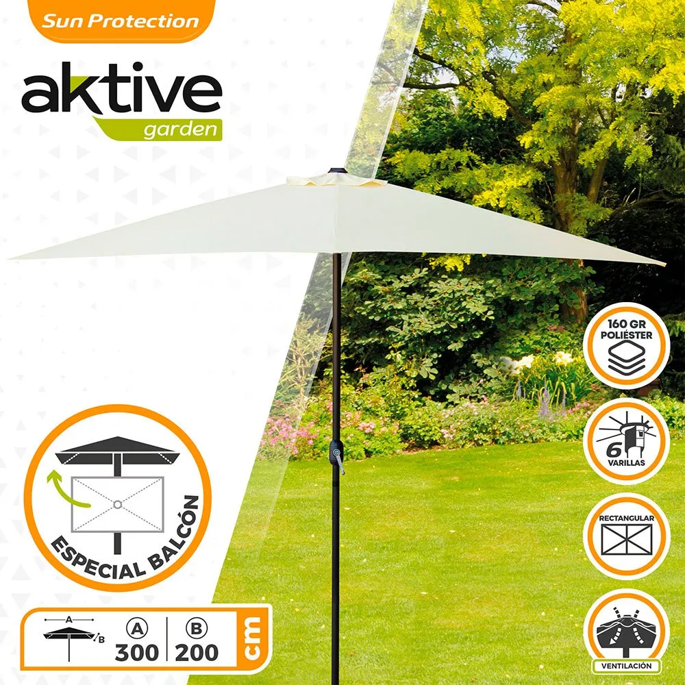Aktive Aluminium Höjd På Rektangulär Stolpe 200x300 Cm 48 Mm 245 Cm unisex