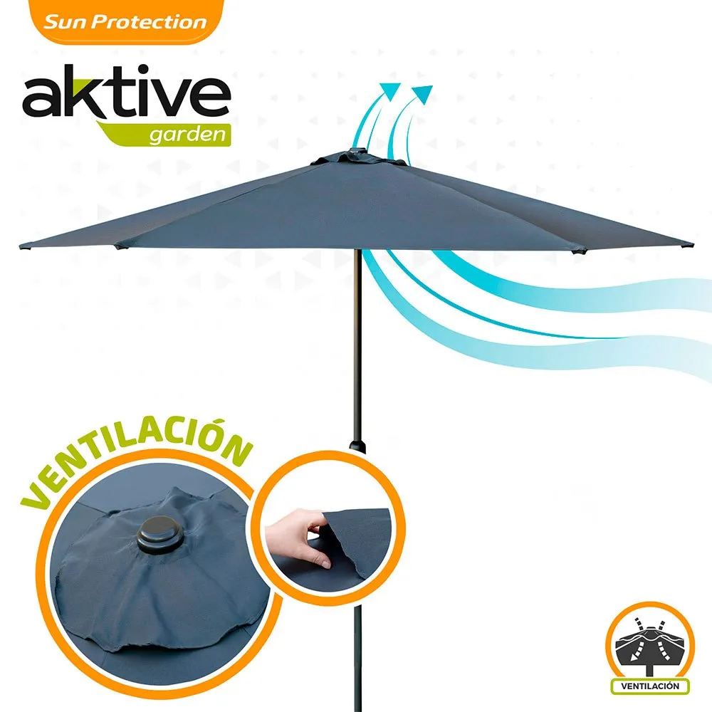 Aktive Aluminium Höjd På Sexkantig Stolpe 300 Cm 38 Mm 245 Cm unisex