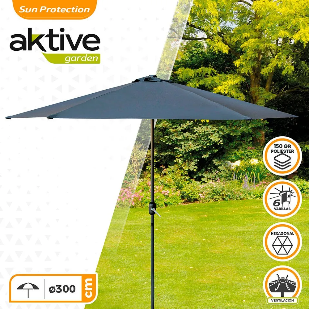 Aktive Aluminium Höjd På Sexkantig Stolpe 300 Cm 38 Mm 245 Cm unisex
