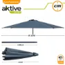 Aktive Aluminium Höjd På Sexkantig Stolpe 300 Cm 38 Mm 245 Cm unisex