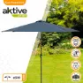 Aktive Aluminium Höjd På Sexkantig Stolpe 300 Cm 38 Mm 245 Cm unisex