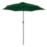 Aktive Aluminium Höjd På Stång Till Sexkantig Parasoll 300 Cm 48 Mm 245 Cm unisex, Green, One Size
