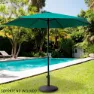 Aktive Aluminium Höjd På Stång Till Sexkantig Parasoll 300 Cm 48 Mm 245 Cm unisex, Green, One Size