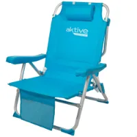 Aktive Aluminium Hopfällbar Stolryggsäck 5 Positioner 66x58x80 Cm unisex