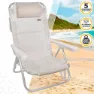 Aktive Aluminium Multipositions Hopfällbar Stol 62x48x83 Cm unisex