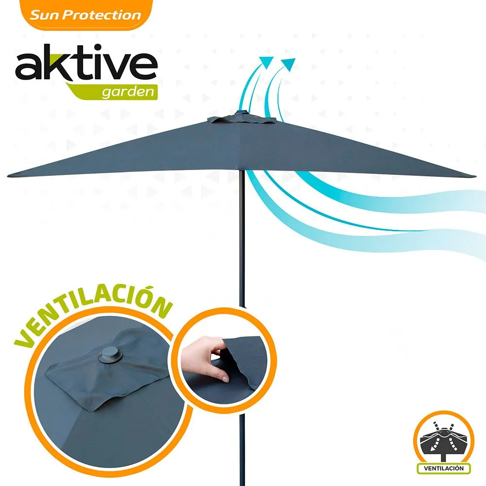 Aktive Aluminium Rektangulär Stolpes Höjd 200x300 Cm 48 Mm 245 Cm Refurbished unisex, Anthracite, One Size Aktive Aluminium Rektangulär Stolpes Höjd 200x300 Cm 48 Mm 245 Cm Refurbished unisex, Anthracite, One Size