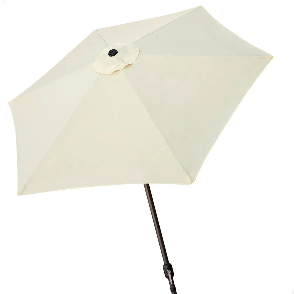 Aktive Aluminium Sexkantig Parasoll Med Uv-skydd Och Stång 270 Cm 38 Mm 240 Cm unisex, Beige, One Size Aktive Aluminium Sexkantig Parasoll Med Uv-skydd Och Stång 270 Cm 38 Mm 240 Cm unisex, Beige, One Size